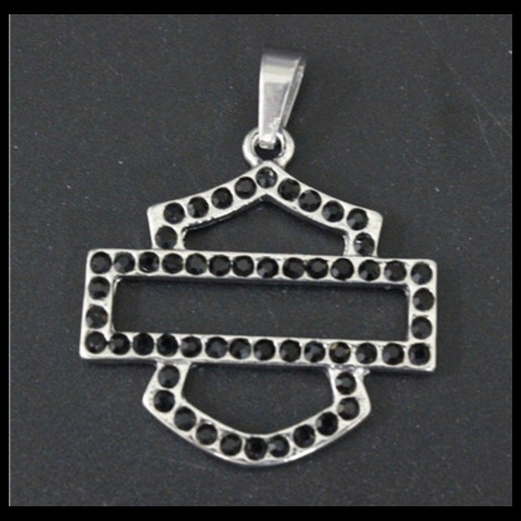 🌹Necklace Black Stone and earrings - Picture 2 of 6